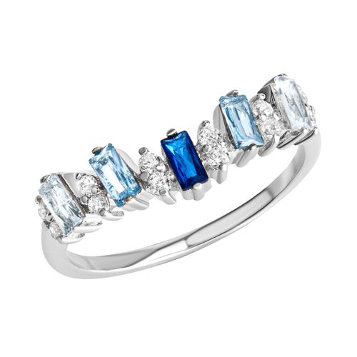 Zeeme Gemstones Ring 925/- Sterling Silber