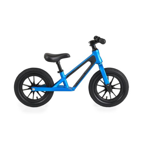 Byox Laufrad Jogger 12 Zoll, Luftreifen bis 50 kg Stahllenker Anti-Rutsch-Griffe blau