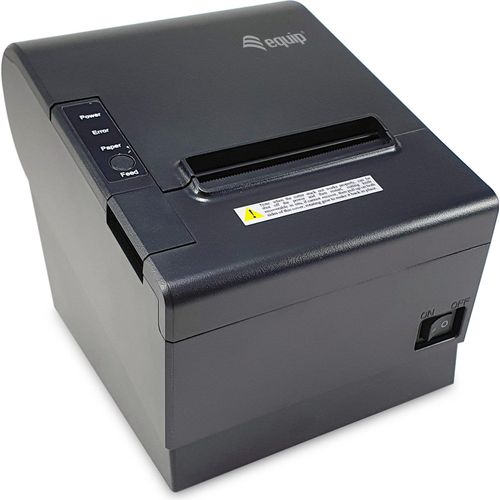 Equip 80mm Thermobondrucker für den POS mit automatischer Schneidefunktion - USB- - Ethernet- - seriellem RS232- und Kassenladen-Anschluss - Thermodruck - POS-Drucker - 203 x 203 DPI - 250 mm/sek - ASCII - 8 cm