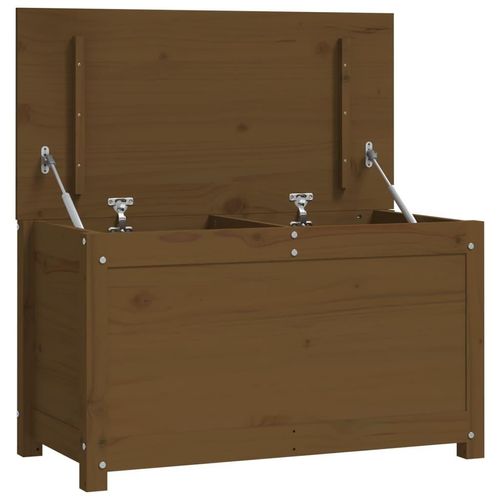 Prolenta Premium - Truhe Honigbraun 80x40x45,5 cm Massivholz Kiefer