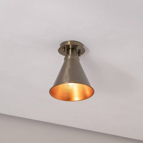 Deckenleuchte Berceste N-679, kupfer antik, Metall, Ø 20 cm