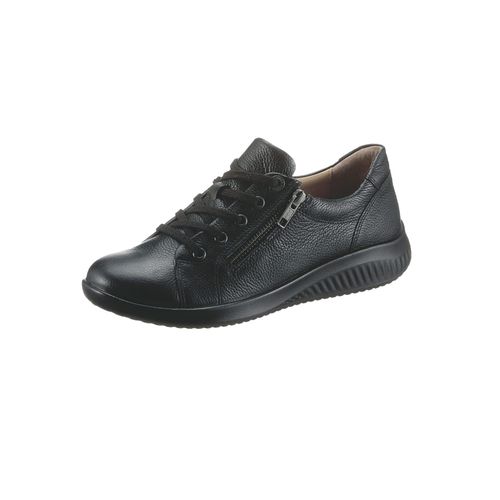 Schnürschuh JOMOS, Damen, Gr. 37, schwarz, Glattleder, sportlich, Schuhe