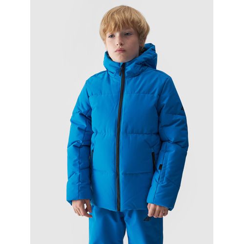 Skijacke 4F, Kinder, Gr. 152, blau, Steppware, Obermaterial: 100% Polyester. Futter: 100% Polyester. Wattierung: 100% Polyester, unifarben, sportlich, hoch geschlossener Ausschnitt, Langarm weit,eingesetzt eingefasste Kante, Jacken, Winterjacke