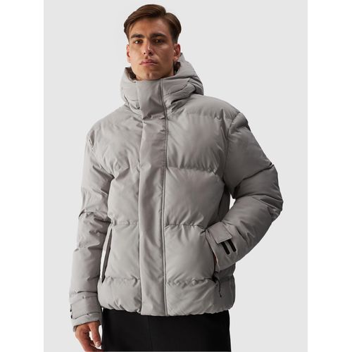 Steppjacke 4F, Herren, Gr. XXL, grau, Steppware, Obermaterial: 100% Polyester. Futter: 100% Polyester. Wattierung: 100% Polyester, unifarben, sportlich, Langarm eingesetzt,weit eingefasste Kante mit Klettverschlüssen, Jacken