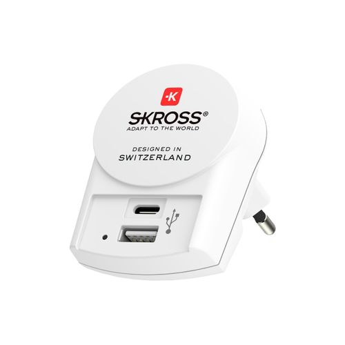SKROSS Reiseadapter »PRO+ USB (A+C)«
