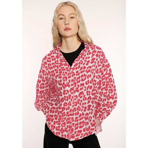 HaILY’S Druckbluse »LS C BL Le44ony«, aus Musselin