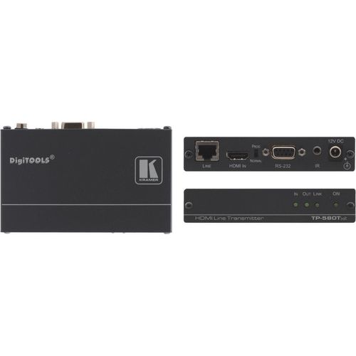 Kramer TP-580TXR HDMI-HDBaseT Sender / Transmitter (1x HDMI auf 1x HDBaseT)