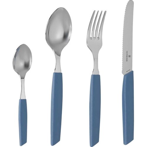 Victorinox Swiss Modern Besteck-Set 24 tlg. Blau