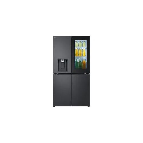 LG GMG960EVJE InstaView® Multi-Door French Door (638 l, E, 1792 mm hoch, Essence Black Steel)