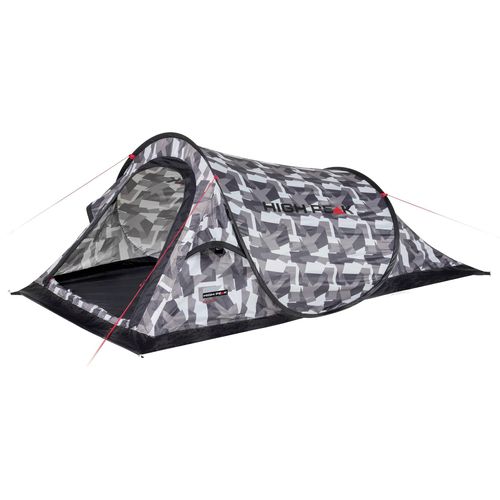 Wurfzelt HIGH PEAK "Pop up Zelt Campo", grün (camouflage), Zelte, B/H/L: 120cm x 90cm x 220cm, B:120cm H:90cm L:220cm