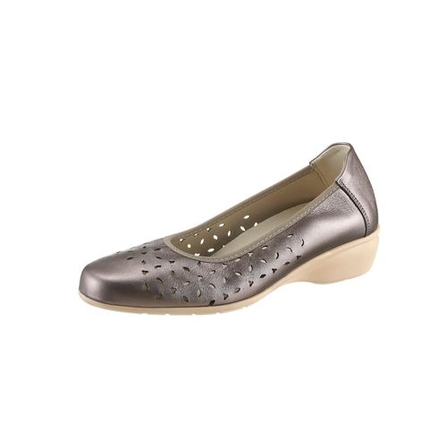 Ballerina CLASSIC, Damen, Gr. 38, braun (bronzefarben), Glattleder, modisch, Schuhe