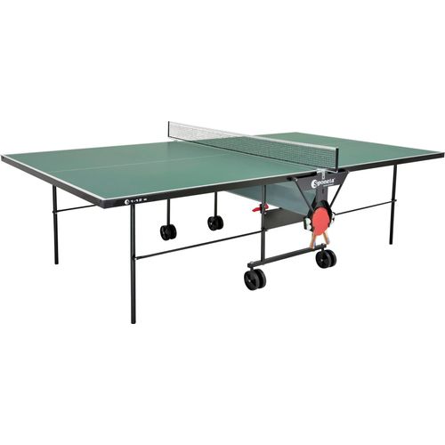 Sponeta S 1-12 e Outdoor-Tischtennisplatte, 4mm, grün, mit Netz; 240.5010/L
