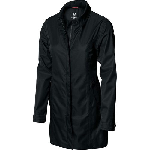 Nimbus Damen Business-Mantel Seattle, wasserfest RW5145 (S) (Schwarz)