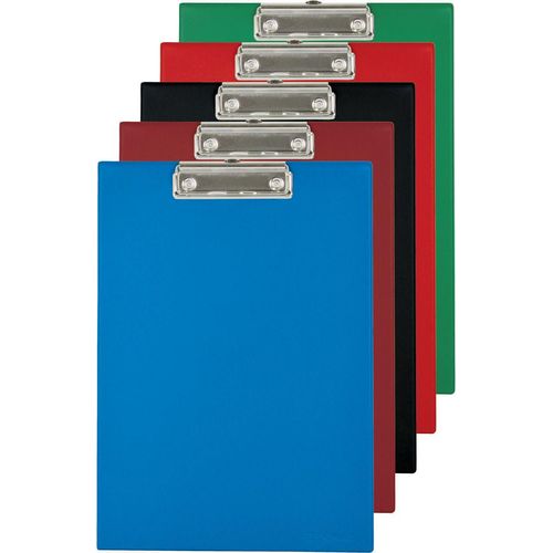 DONAU 2708001-99 Klemmbrett PVC A4 sortiert