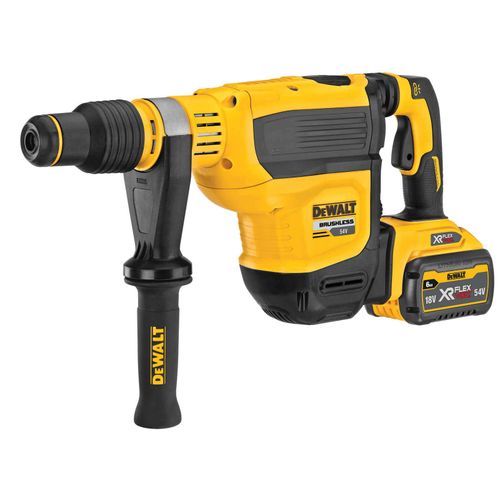 DeWALT Akku-Kombihammer DCH614X2-QW 54 V, Bohrhammer, Meißelhammer, Hammerbohrer mit 10,5 Joule Einzelschlagenergie