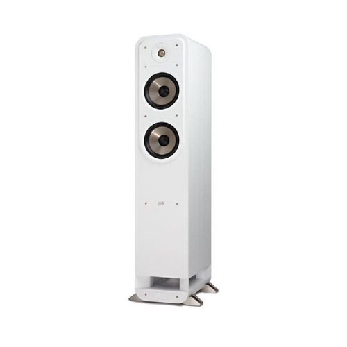 Polk Audio S55e Passiver Full Range Standlautsprecher, weiß