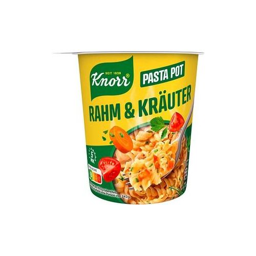 Knorr® PASTA SNACK RAHM&KRÄUTER Fertiggericht 62,0 g