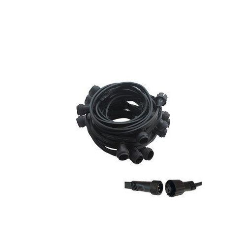 Illu Lichterkette Komplettset 30m, 60 Fassungen, E27