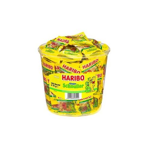 HARIBO KINDER SCHNULLER Minibeutel Fruchtgummi 100 St.