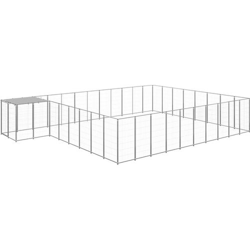 Hundezwinger Silbern 25,41 m² Stahl