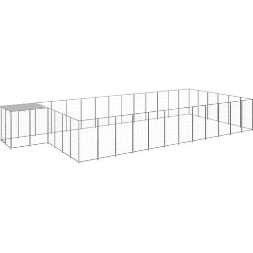 Hundezwinger Silbern 22,99 m² Stahl