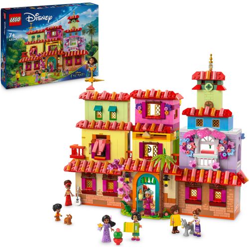LEGO Disney Encanto Das magische Haus der Madrigals, Puppenhaus für Kinder mit der Spielfigur Mirabel, Bauspielzeug für Mädchen und Jungen ab 7 Jahren 43245