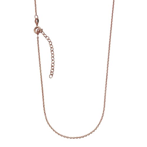 Zeeme Basic Collier 925/- Sterling Silber Ankerkette 41+5cm