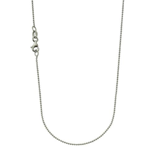 Zeeme Basic Collier 925/- Sterling Silber rhodiniert 45cm