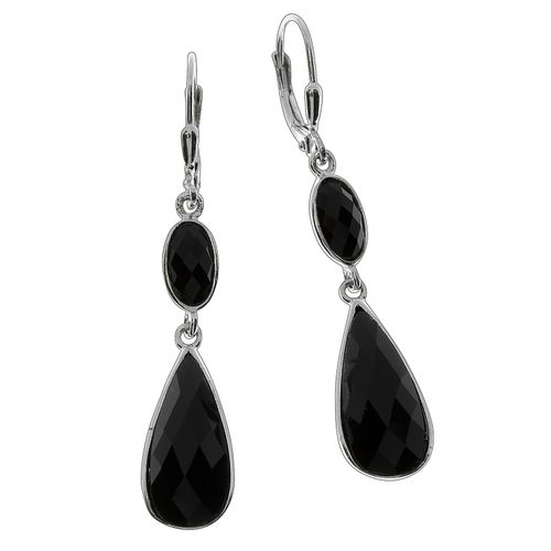 Zeeme Silber Ohrringe 925 Sterling Silber rhodiniert