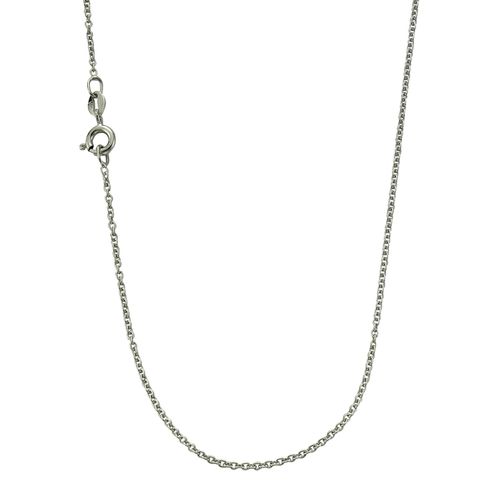 Zeeme Basic Halskette 925 Sterling Silber 45cm lang
