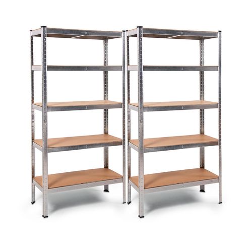 2x Steckregal Metallregal Thomas 90 x 40