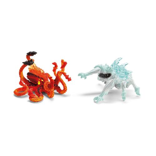 Schleich Eiskäfer vs Feuerkrake
