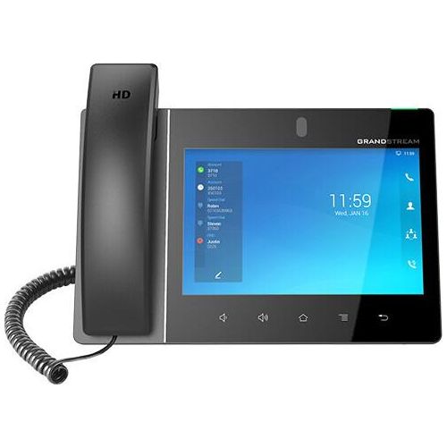 Grandstream GXV3480 - IP-Videotelefon - mit Digitalkamera, Bluetooth-Schnittstelle - IEEE 802.11a/b/g/n/ac/ax (Wi-Fi)