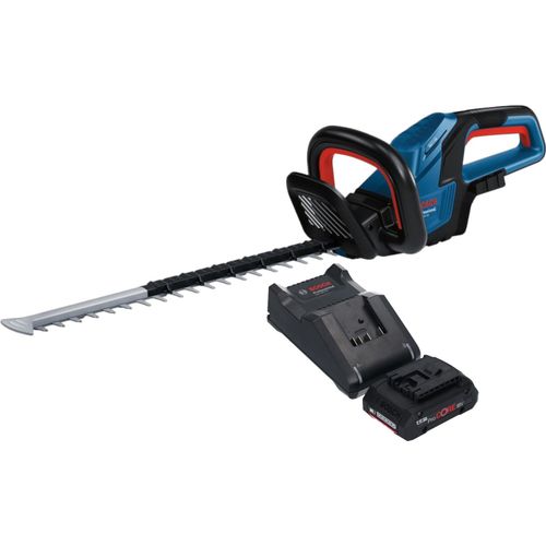 Bosch GHE 18V-50 Professional Akku Heckenschere 18 V 50 cm Brushless + 1x ProCORE Akku 4,0 Ah + Ladegerät