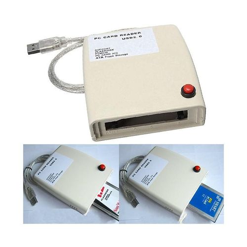 Simpletek USB Card Reader ATA PCMCIA Flash 68 Pin Hub