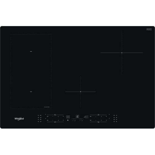 Whirlpool WL B2977 NE Einbau-Induktionskochfeld / 77 cm / 4 Brenner / schwarz