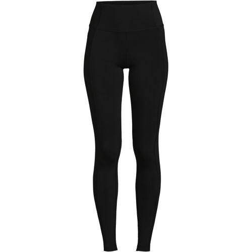 Active Leggings, Damen,  Schwarz, Polyester-Mischung, by Lands' End