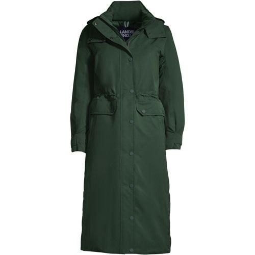 Maxi-Daunenmantel EXPEDITION, Damen,  Grün, Polyester/Daunen, by Lands' End