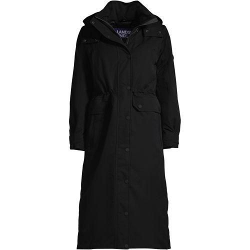 Maxi-Daunenmantel EXPEDITION, Damen,  Schwarz, Polyester/Daunen, by Lands' End