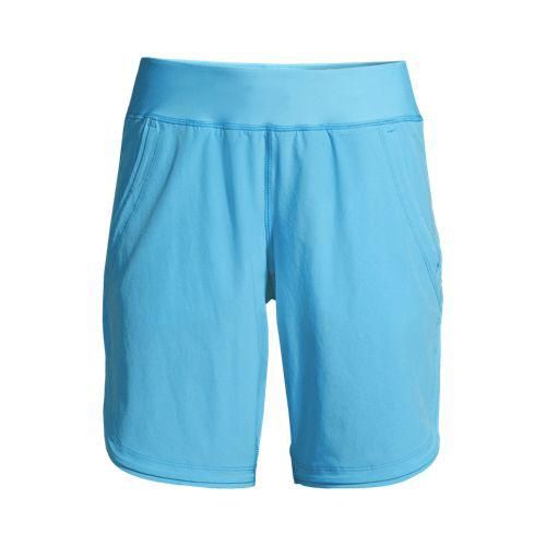 Badeshorts 23 cm, Damen,  Blau, Polyester-Mischung, by Lands' End