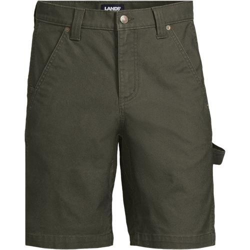 Komfort Zimmermanns-Shorts, Herren,  Grün, Baumwolle, by Lands' End