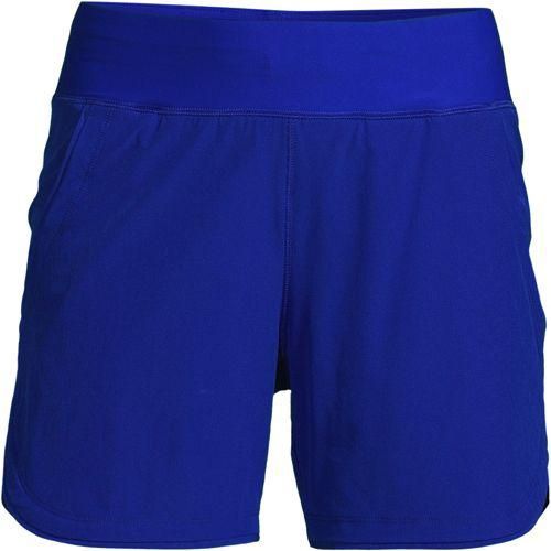 Badeshorts, Damen,  Blau, Nylon-Mischung, by Lands' End