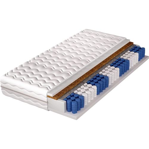 Adidar Lena Doppelseitige Matratze mit Kokosnuss Fest/Mittelfest 80x200cm