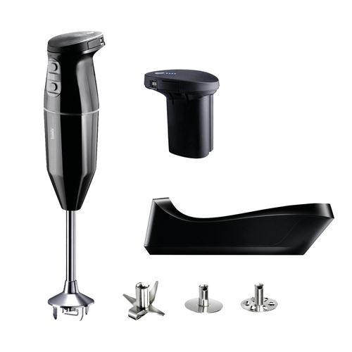 Bamix - Cordless Plus Stabmixer mit 2 Akkus - SCHWARZ
