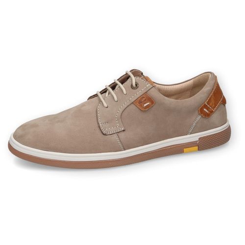 Schnürschuh CAMEL ACTIVE, Herren, Gr. 43, braun (schlamm), Nubukleder, casual, Schuhe, Hybrid Sneaker, Business Schuh, Sneaker mit Lederfutter