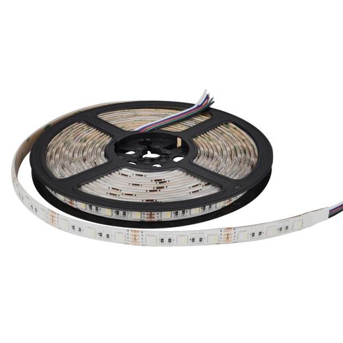 LED-Streifen, RGB und kaltweißes Licht, IP54, 24 V