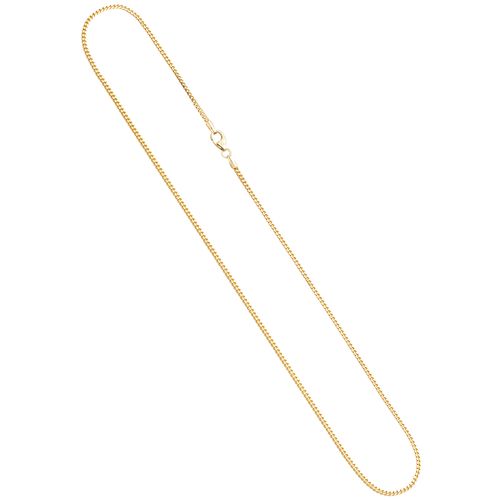 Goldkette JOBO, gelb (gelbgold 585), Halsketten, Damen, Gelbgold 585, L: 42cm, Bingokette 585 Gold 42 cm 1,2 mm