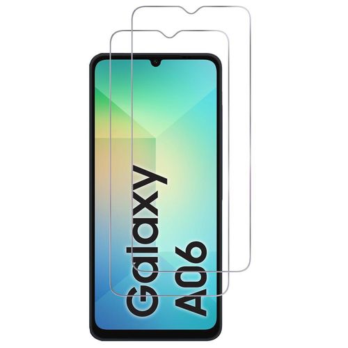 Schutzfolie Samsung Galaxy A06 Gehärtetes Glas - Gehärtetes Glas - Transparent