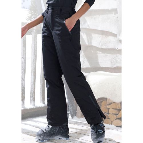 Skihose VIVANCE ACTIVE, Damen, Gr. 46, N-Gr, schwarz, Obermaterial: 100% Polyester. Futter: 100% Polyester, Hosen, Schneehose, Outdoorhose gefüttert mit Schneefang