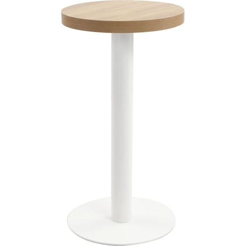 Bistrotisch Hellbraun 40 cm MDF